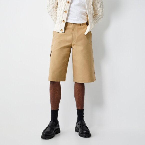 BNWT SS25 AFTER PRAY CHINO LONG CARGO BERMUDAS SHORTS S - Picture 1 of 11